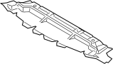 Image of Radiator Support Air Deflector (Lower) image for your Ford