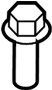 View Mount. Bolt. Bracket. TRANSMISSION.  Full-Sized Product Image