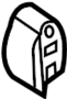 View Insulator. Muffler. (Rear) Full-Sized Product Image