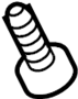 View Screw. Steering. Column. Cover. Housing. (Lower) Full-Sized Product Image