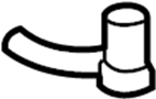 View Windshield Washer Nozzle Full-Sized Product Image