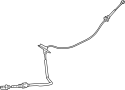 Image of Automatic Transmission Shifter Cable image for your 2011 Ford F-150  XLT Extended Cab Pickup Fleetside 