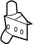 View Door Hinge (Upper, Lower) Full-Sized Product Image