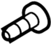 View Screw. Bumper. Cover. Bracket. (Upper, Lower) Full-Sized Product Image