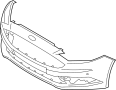 Image of Bumper Cover (Front, Upper) image for your 2008 Ford F-150 5.4L Triton V8 A/T RWD THE 60TH ANNIVERSARY EDITION Crew Cab Pickup Stepside 