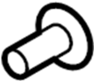 Image of Bolt. Washer. Absorber. Screw. Bumper Impact Absorber. image for your 2019 Ford Edge  SEL Sport Utility 