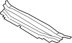View Radiator Support Access Cover (Rear, Upper, Lower) Full-Sized Product Image
