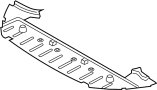 Image of Radiator Support Splash Shield (Lower) image for your 2015 Ford Fusion  S Hybrid Sedan 