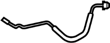 View Engine Coolant Reservoir Hose Full-Sized Product Image 1 of 2