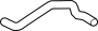 Image of Radiator Coolant Hose (Upper, Lower) image for your 1995 Ford F-250   