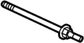 Image of Air Conditioning (A/C) Compressor Bolt. Compressor Assembly mount Stud. A/C Compressor Bolt. A/C. image for your 2023 Ford F-150 2.7L EcoBoost V6 A/T RWD XL Crew Cab Pickup Fleetside 