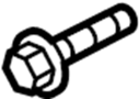 Image of Stud. Condenser. Cover. AIR. Engine. A/C Condenser Mount Bolt. image for your 2005 Ford F-150 4.6L Triton V8 M/T RWD STX Crew Cab Pickup Stepside 