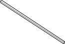 Image of A/C Condenser Seal (Upper) image for your 2021 Ford Mustang 2.3L EcoBoost M/T EcoBoost Premium Coupe 