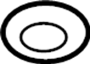Image of Nut. Shield. Retainer. Deflector. (Front, Rear). A solid metal or plastic. image for your 2024 Ford Mustang Mach-E   