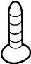 Image of Screw. Bolt. Vapor. Battery. Canister. A screw which secures. image