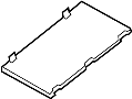 Image of Cover. Panel. Fuse. (Lower). Cover or lid for the. image for your 2020 Ford Police Interceptor Utility   