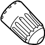 View Cap. Valve. Stem. Tire.  Full-Sized Product Image