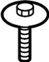 Image of Screw. Air. (Upper, Lower). Air Filter Housing Bolt. image for your 2014 Lincoln MKZ Hybrid Sedan  