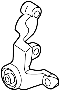 Image of Mount. Bracket. Transmission. Support. (Lower). A Bracket for a engine. image for your Ford