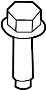 View Engine Mount Bolt (Front, Lower) Full-Sized Product Image