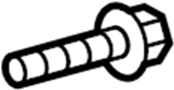 View Screw. Bolt. (Front, Rear) Full-Sized Product Image