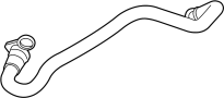 Image of PCV Valve Hose image for your 2023 Ford F-150 5.0L V8 FLEX A/T 4WD Lariat Extended Cab Pickup Fleetside 