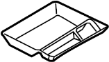 Image of Console Mat image for your 2004 Ford Freestar  SES Mini Passenger Van 