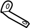 View Automatic Transmission Shifter Cable Bracket (Upper) Full-Sized Product Image