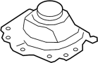 Image of Automatic Transmission Shift Cover Plate image for your 2012 Ford E-250  Base Extended Cargo Van 