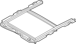 Image of Sunroof Frame image for your 2012 Ford F-150 3.7L V6 FLEX A/T RWD XL Extended Cab Pickup Fleetside 