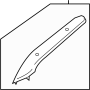 Image of Body A-Pillar Trim Panel (Front) image for your 2020 Ford SSV Plug-In Hybrid   