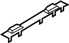 Image of Door Trim Sill Plate Insert image for your 2020 Ford Transit Connect   