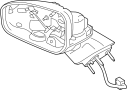 Image of Door Mirror (Rear) image for your 2014 Ford Mustang   