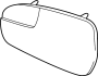 Image of Door Mirror Glass (Rear) image for your 2023 Ford Mustang  GT Premium Coupe 