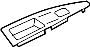 Image of Door Window Switch Bezel image for your 2024 Ford E-350 Super Duty   