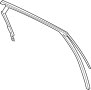 Image of Window Channel image for your 2015 Ford Taurus   