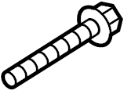 Image of Suspension Control Arm Bolt (Rear, Upper, Lower) image for your 2009 Ford F-150 5.4L Triton V8 FLEX A/T RWD XLT Standard Cab Pickup Fleetside 
