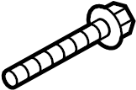 View Suspension Control Arm Bolt (Upper) Full-Sized Product Image