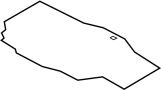 Image of Cargo Cover (Rear, Upper) image for your 2023 Ford Edge   