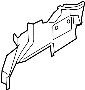 Image of Trunk Trim Panel (Rear) image for your 2022 Ford F-150 3.3L Duratec V6 FLEX A/T RWD XL Crew Cab Pickup Fleetside 