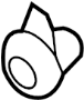 Image of Nut. (Rear). A Nut used to secure the. image for your 2016 Ford F-150 3.5L Duratec V6 FLEX A/T 4WD XL Crew Cab Pickup Fleetside 