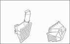 Image of Air Filter and Housing Assembly image for your Lincoln MKX  