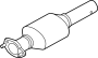 Image of Catalytic Converter image for your 2014 Lincoln MKX   