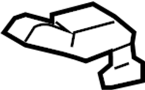 View Child Restraint Anchor Plate Full-Sized Product Image