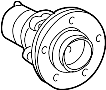 View Wheel Bearing and Hub Assembly (Front) Full-Sized Product Image