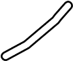 Image of Hose. Engine. Coolant. Overflow. Connector. A Coolant Hose that. image for your 2013 Ford Fiesta   