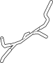 View Automatic Transmission Oil Cooler Hose Assembly Full-Sized Product Image