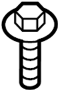 View Bolt. Screw. Battery. Tray. Shield.  Full-Sized Product Image