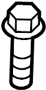 View Engine Mount Bolt (Front) Full-Sized Product Image