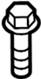 Image of Automatic Transmission Mount Bolt image